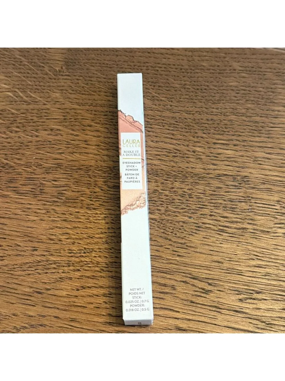 Laura Geller Make It A Double Eyeshadow Stick + Powder Cream Paloma New in Box